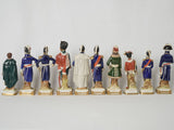 Collectible stamped Napoleonic porcelain sculptures