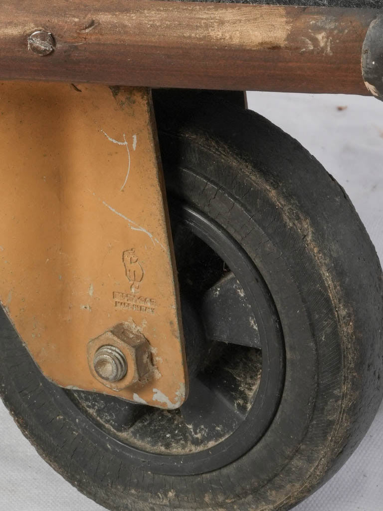 Mid- 20th Century Italian Hotel Bellman Trolley In Brass - 76¾"