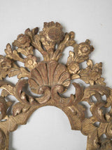 Religious, historic giltwood frame