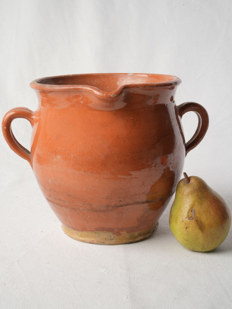 Exquisite vintage terracotta vessel