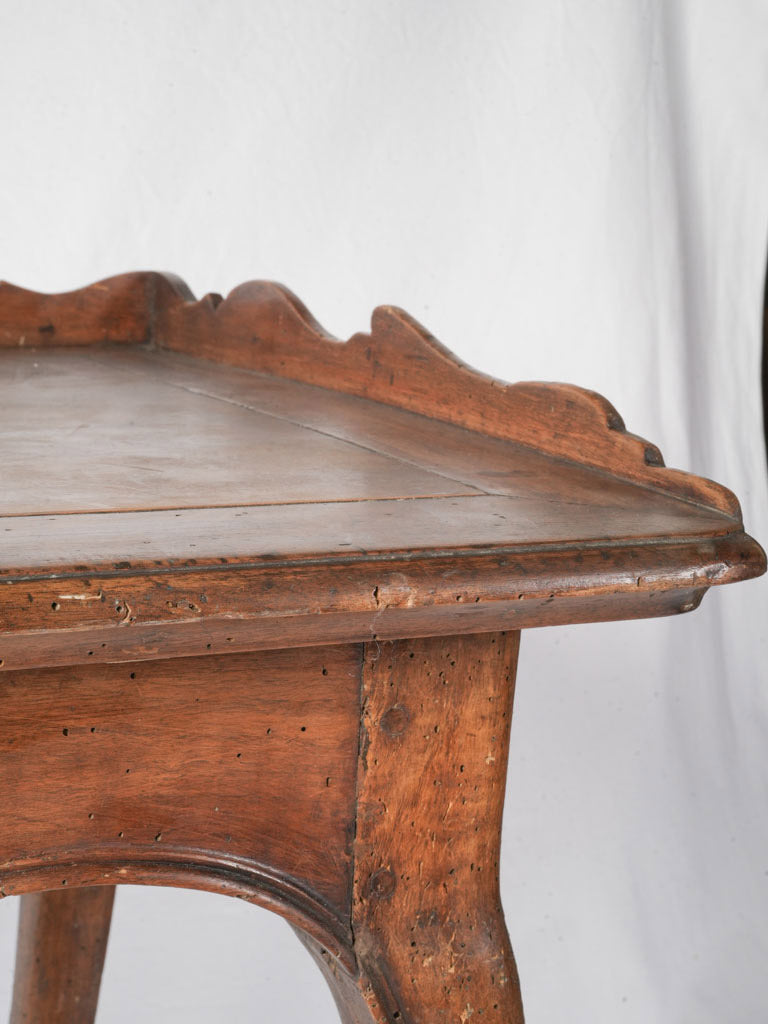 Decorative hand-rubbed surface desk