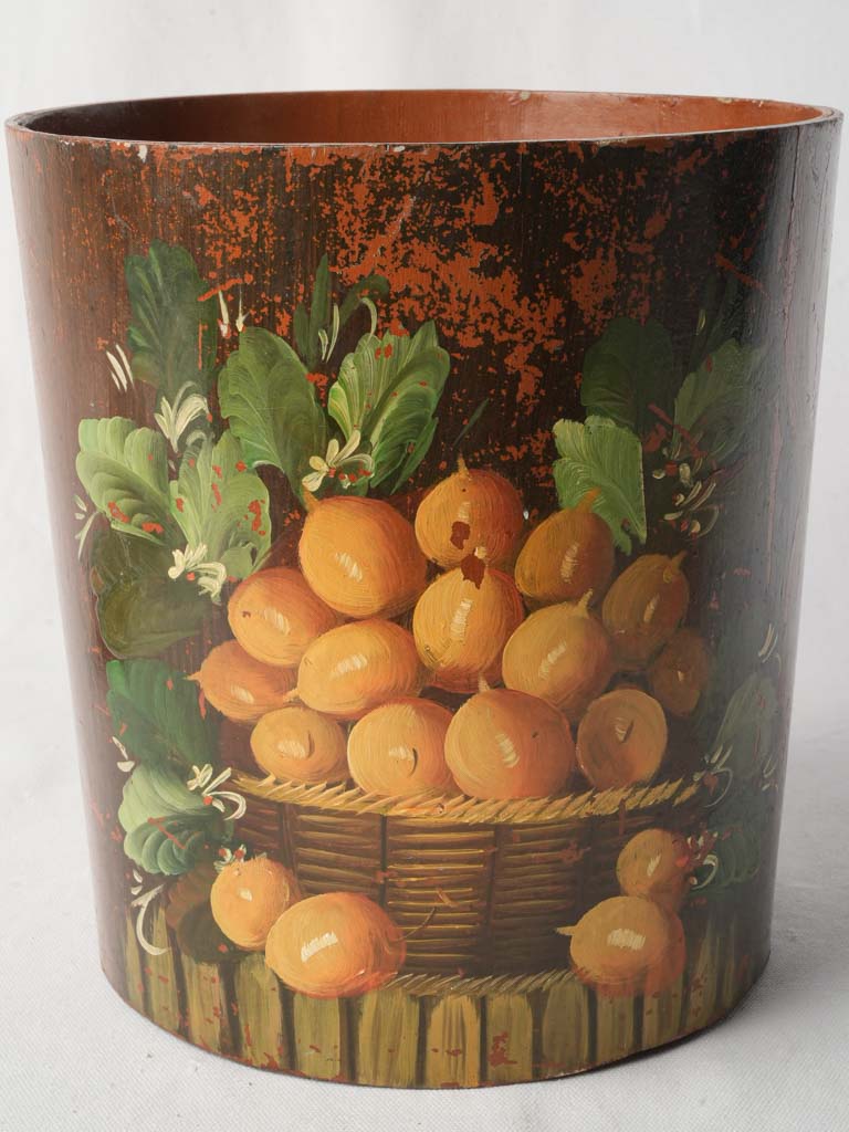 Vintage charming wastepaper basket  