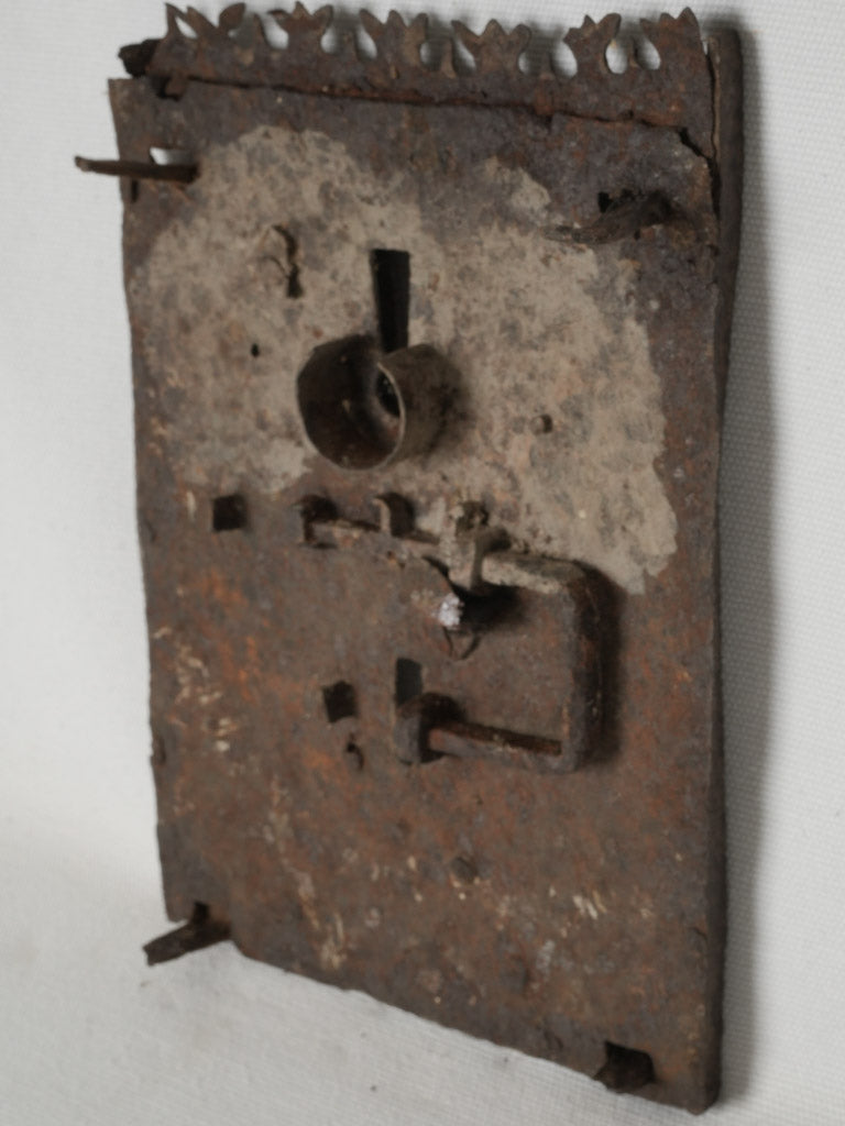 Historical Gothic Period Iron Keyplate
