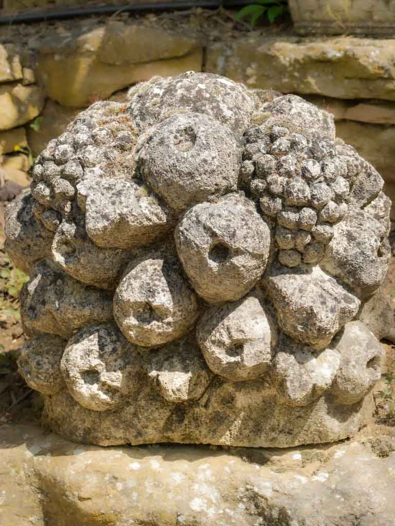 Provencal vintage garden decoration, fruit basket
