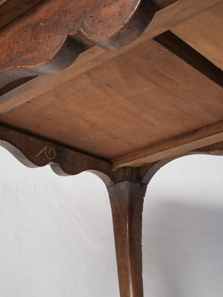 Quietly composed vintage desk