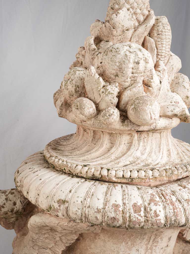 Richly crafted Italian lidded urns