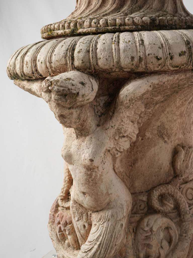 Italian Renaissance-style terracotta art pieces