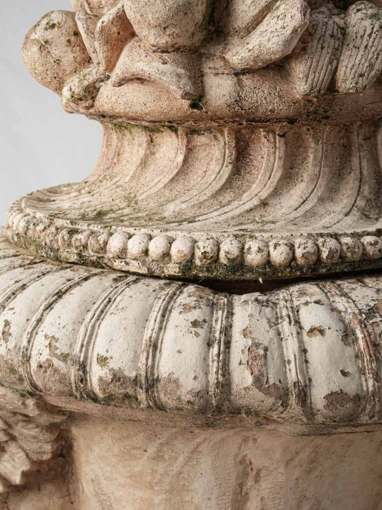 Authentic Italian vintage terracotta urns
