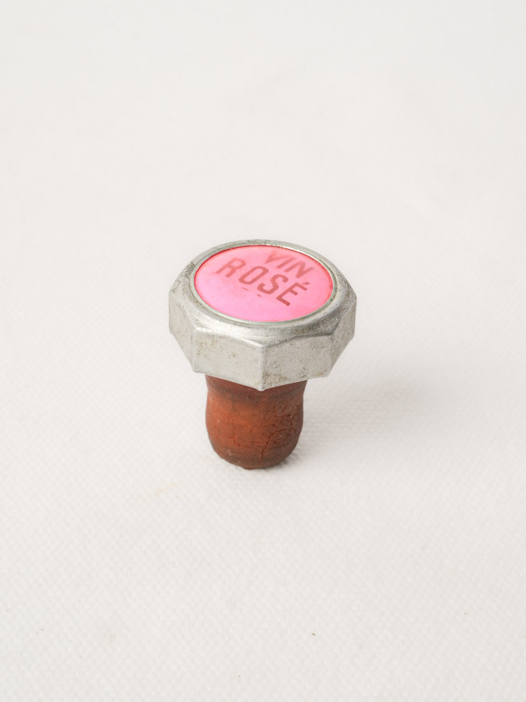 Vintage Vin Rosé wine stopper - pink