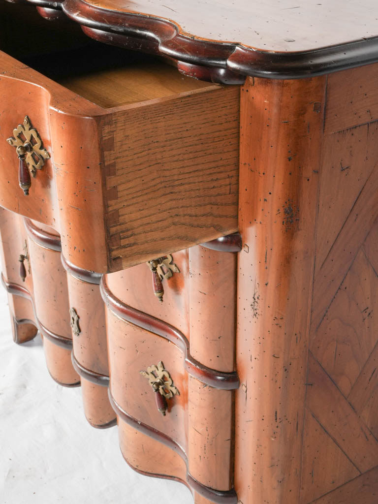 Warm-Toned Cherrywood Storage Chest