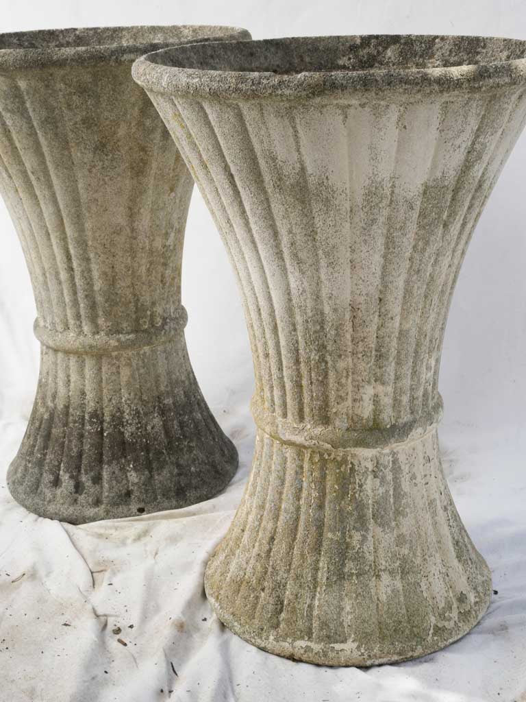 Vintage mid-century French planters