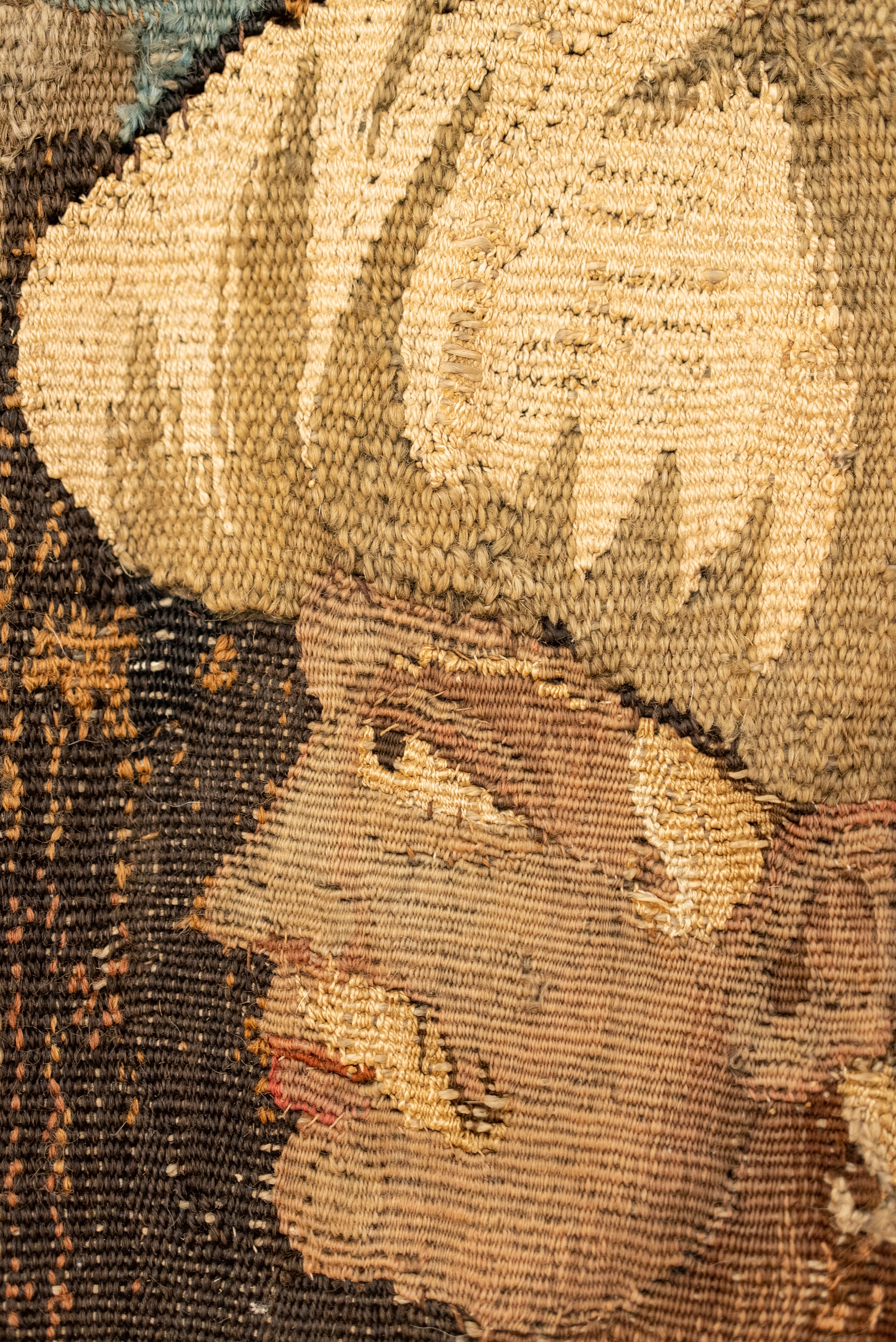 Meticulously restored Aubusson tapestry