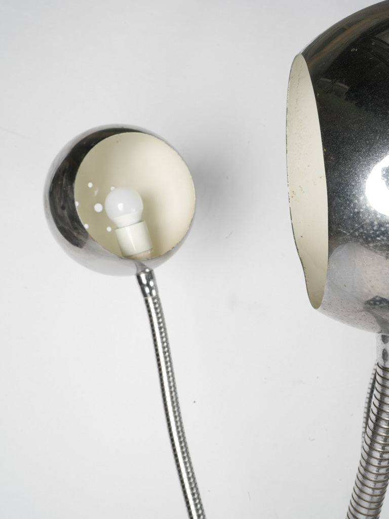 1975 Charpentier spherical spotlight lamp
