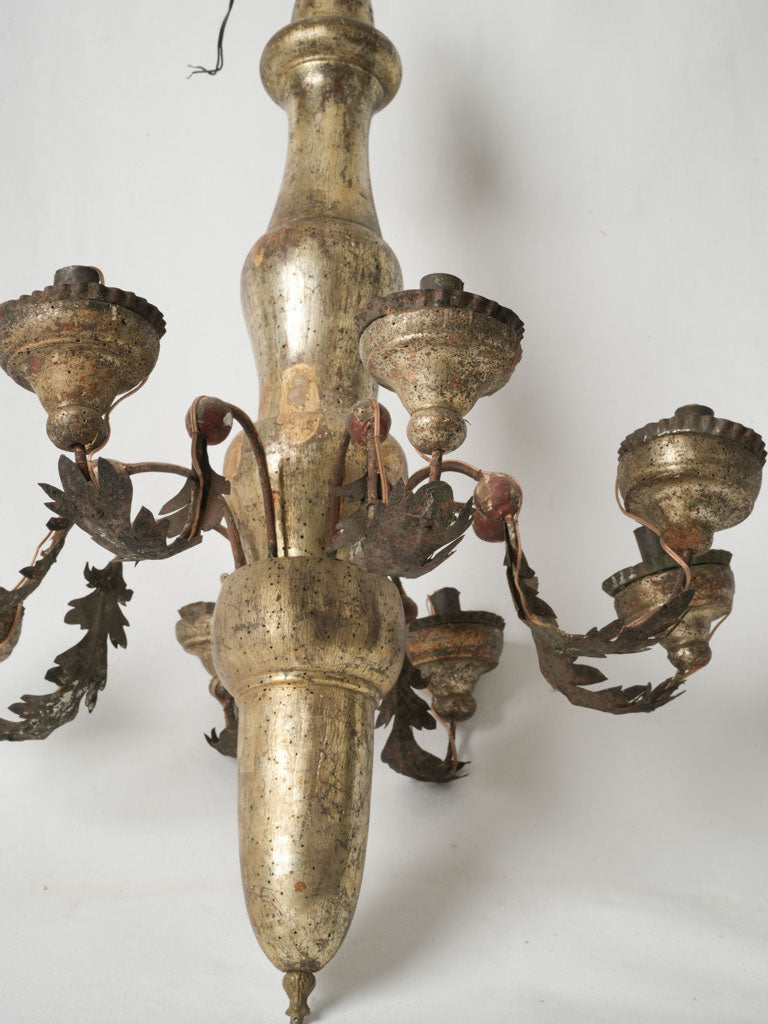 Charming, Acanthus Leaves Italian Chandelier