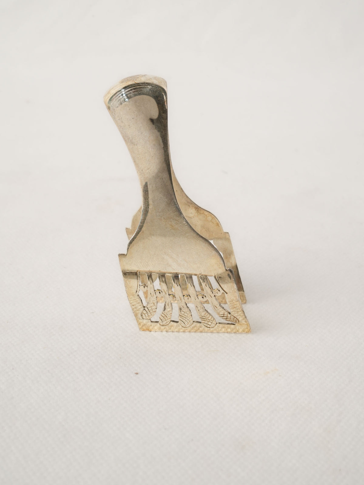 Small Antique Asparagus Serving Tongs