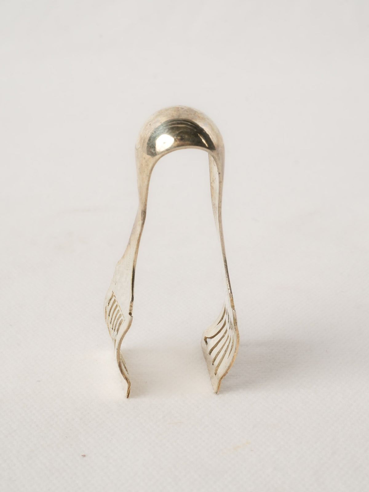 Small Antique Asparagus Serving Tongs