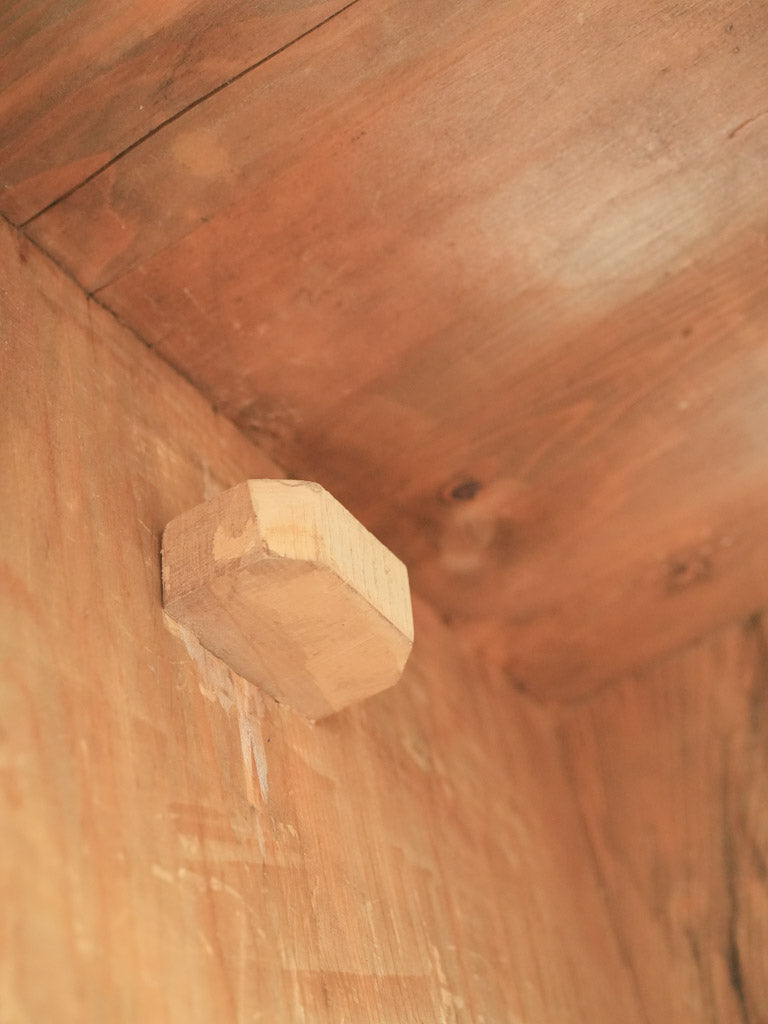 Two-part farmhouse cupboard