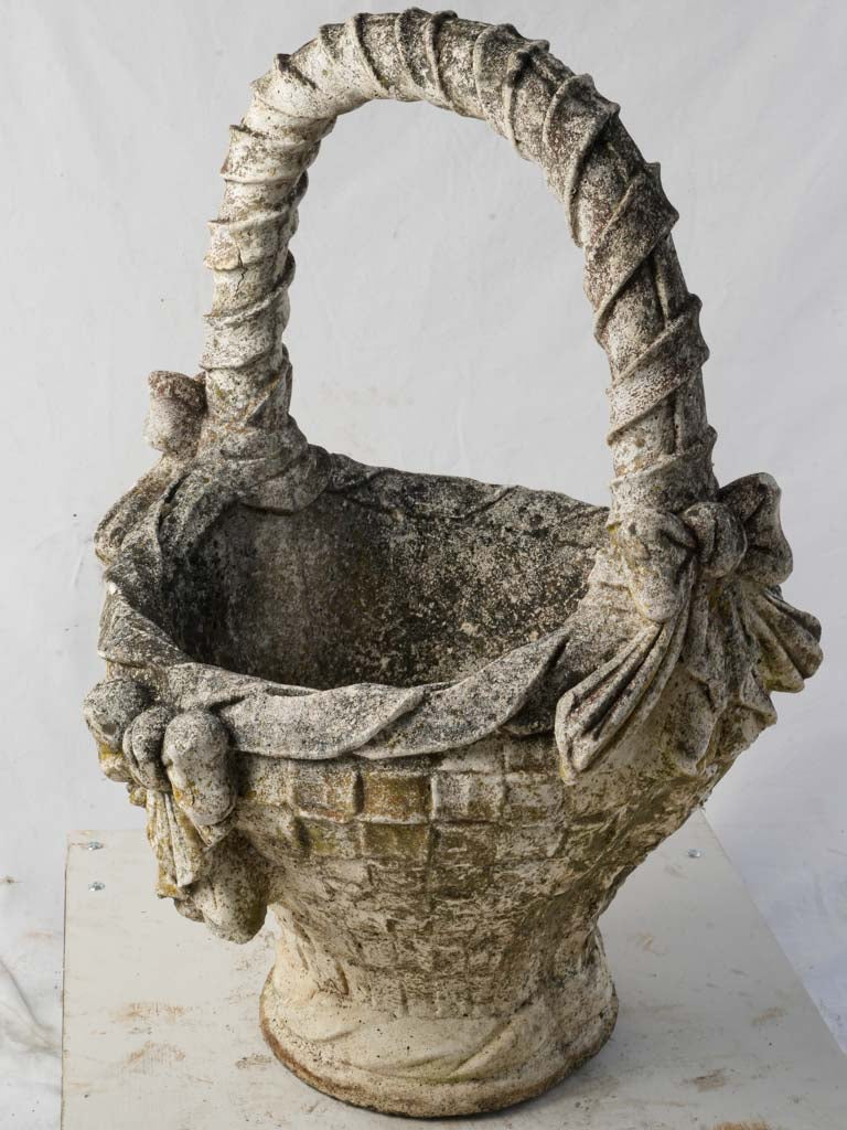Timeless patina French garden ornament