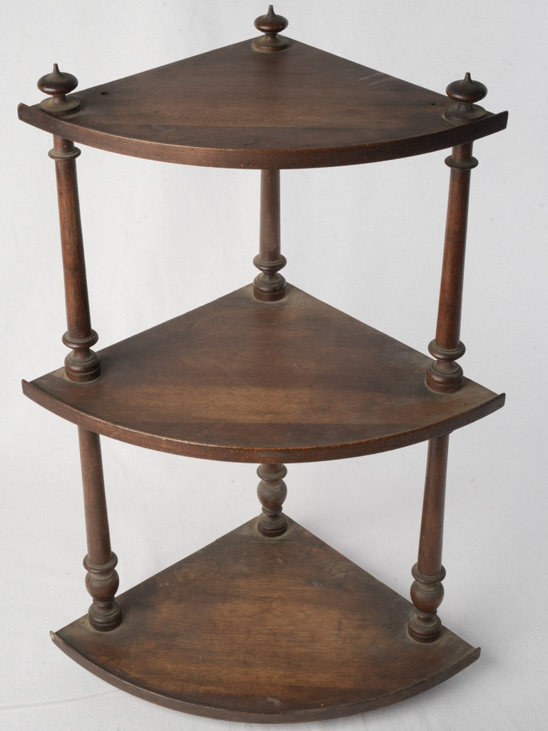 Delicate walnut spice rack  