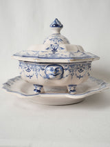 Classic Blue and White Earthenware Tureen