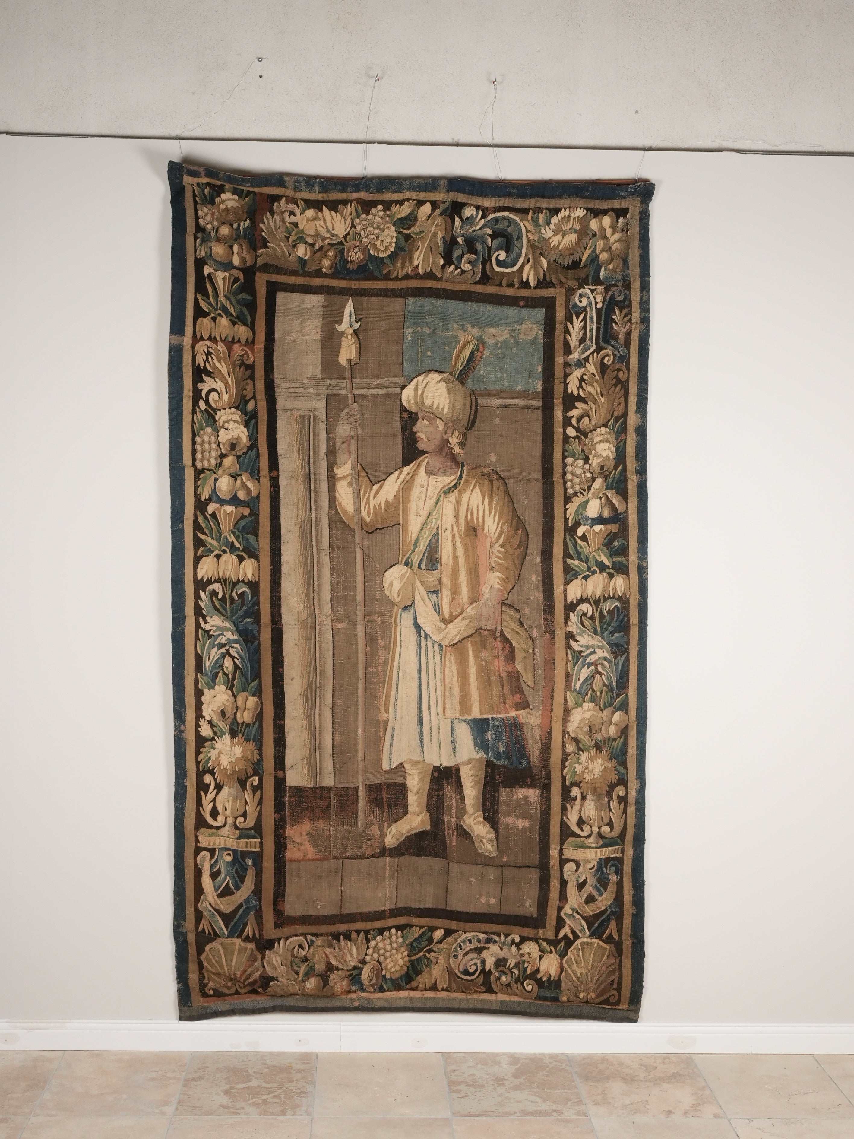 Exquisite seventeenth-century Aubusson piece
