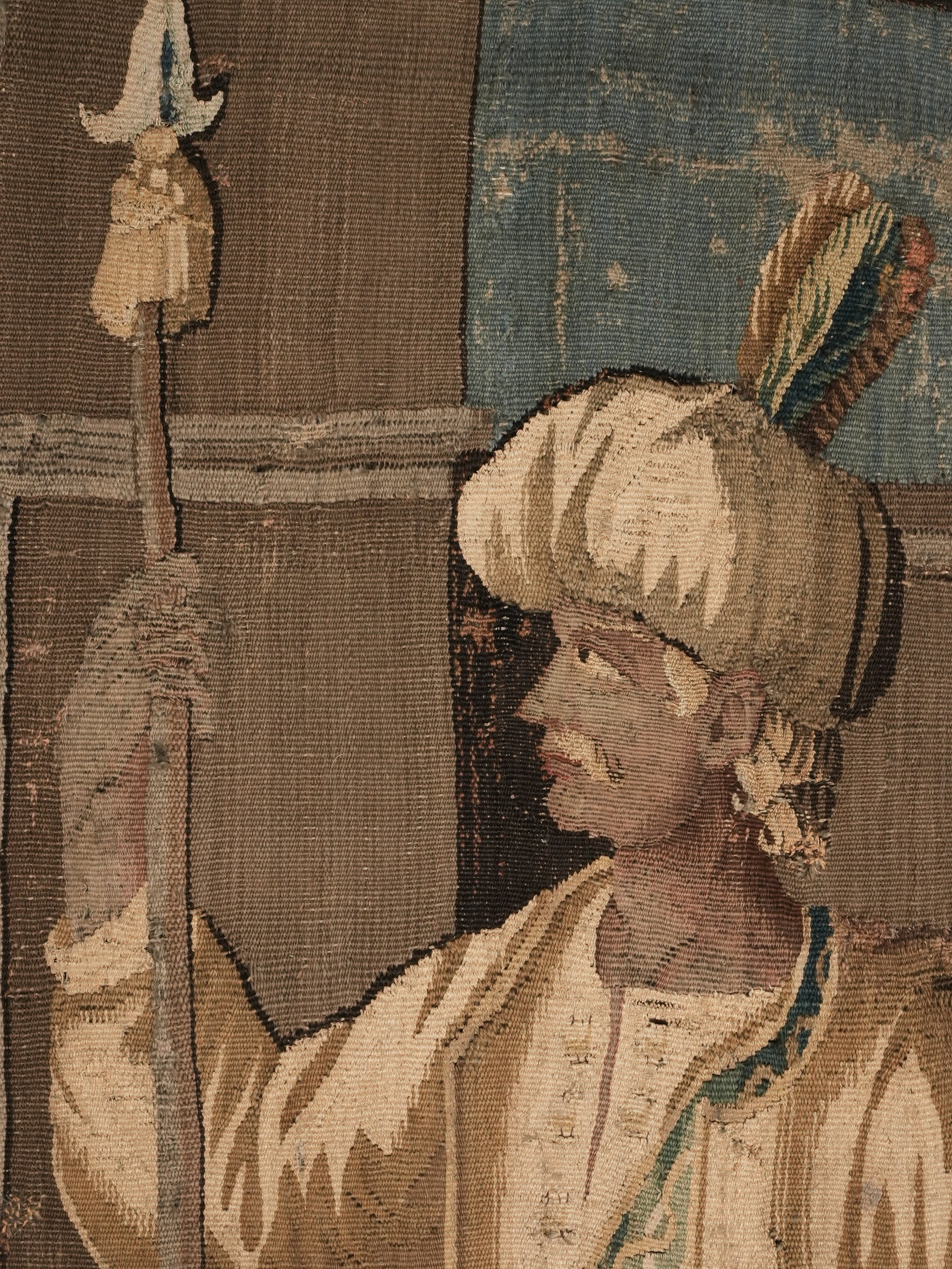 Historically rich Aubusson tapestry
