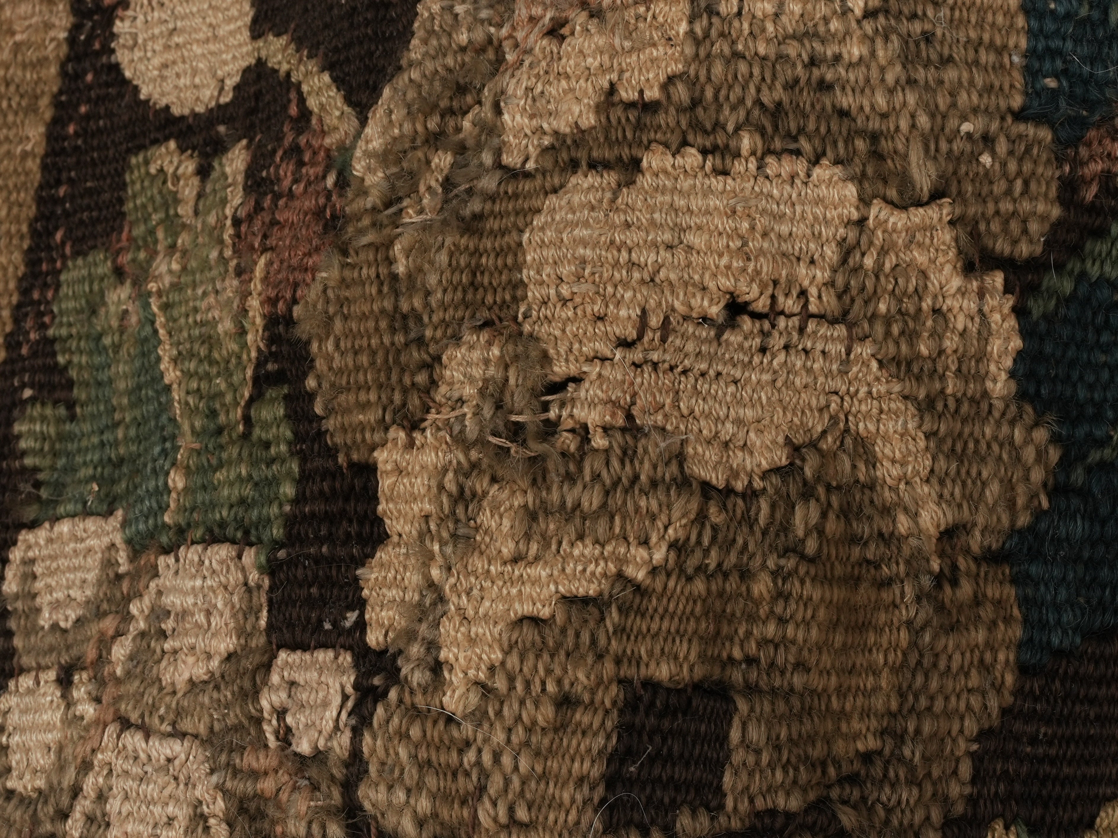 Classic Aubusson with soldier motif