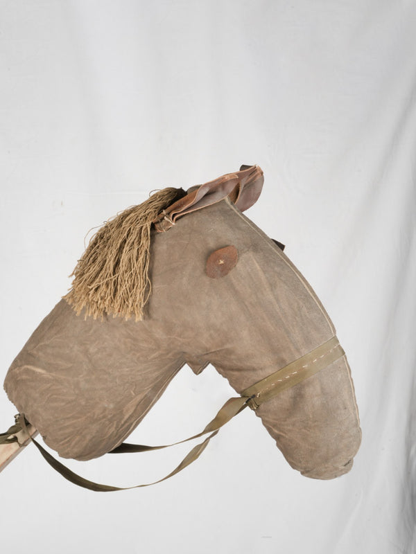 Antique whimsical French carnival horse puppet