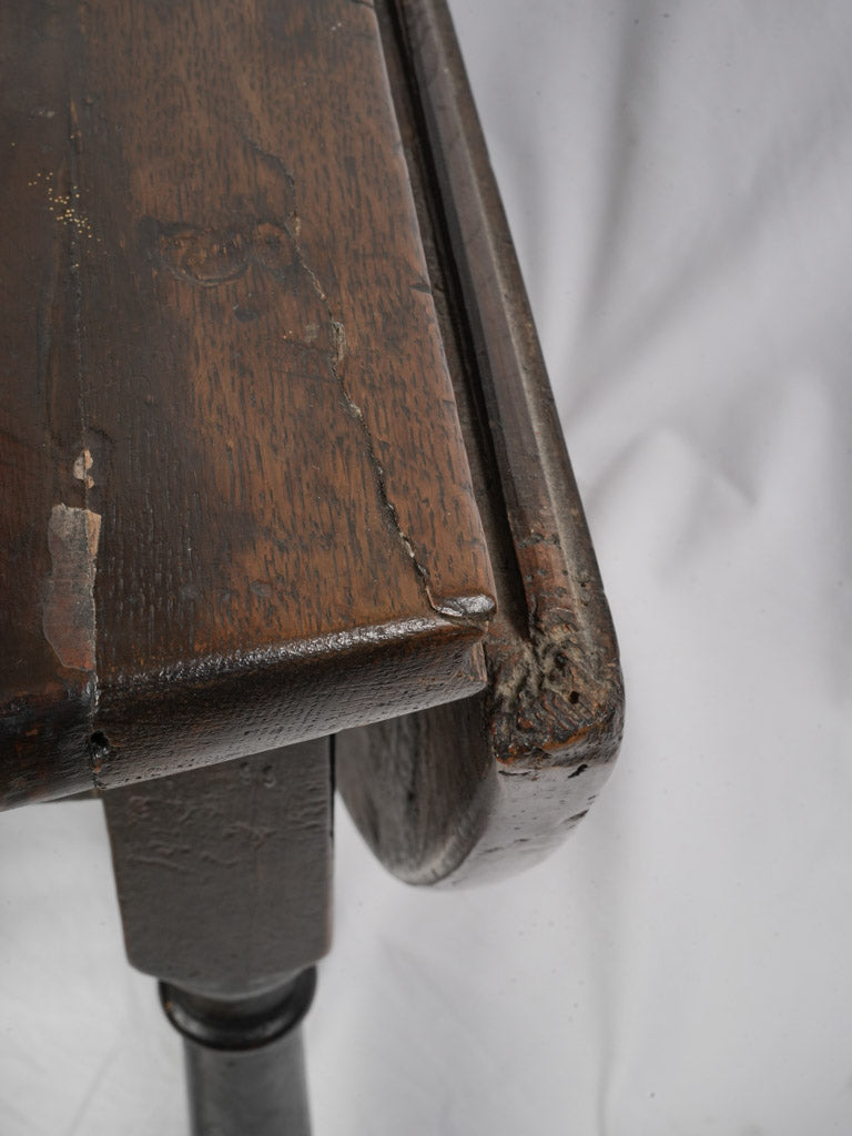 Traditional Louis XIII walnut table