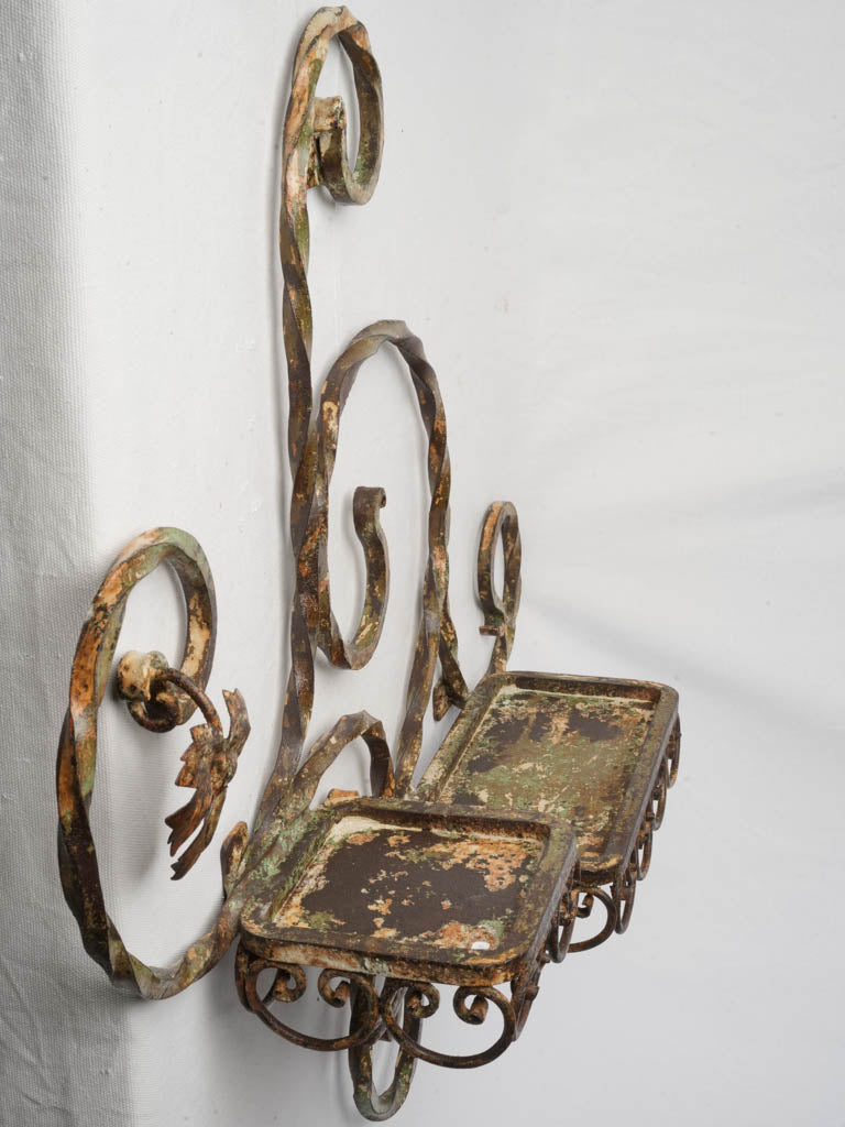Collectible hand-forged iron display