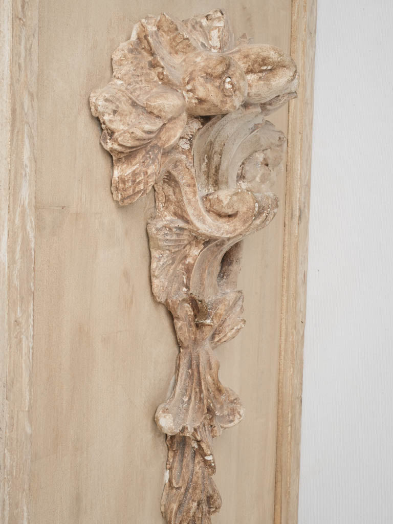 Antique boiserie panel, timeless, intricate