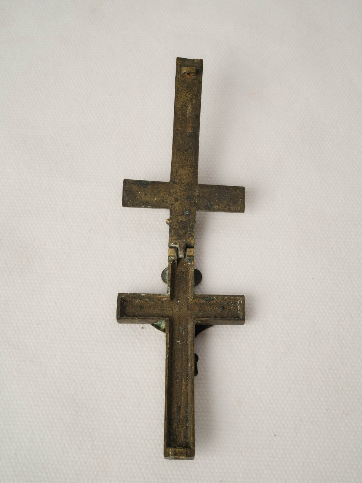 Antique Bronze Devotional Crucifix