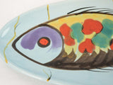Large vintage fish platter - PORNIC 24"