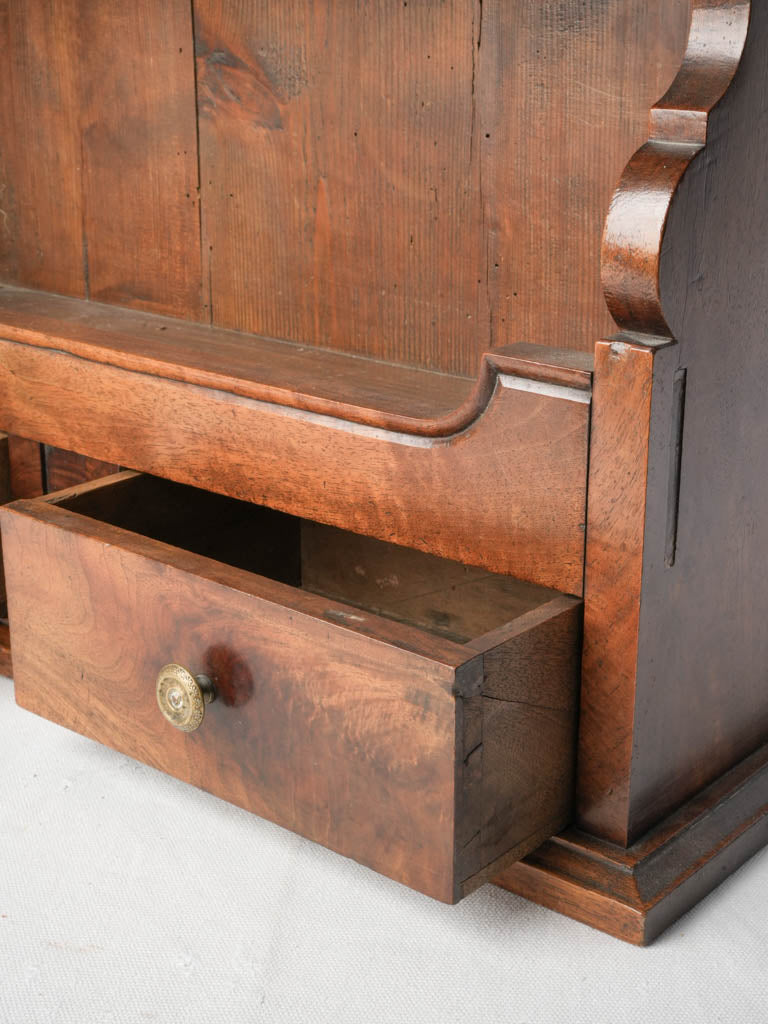 Elegant compact wooden cupboard