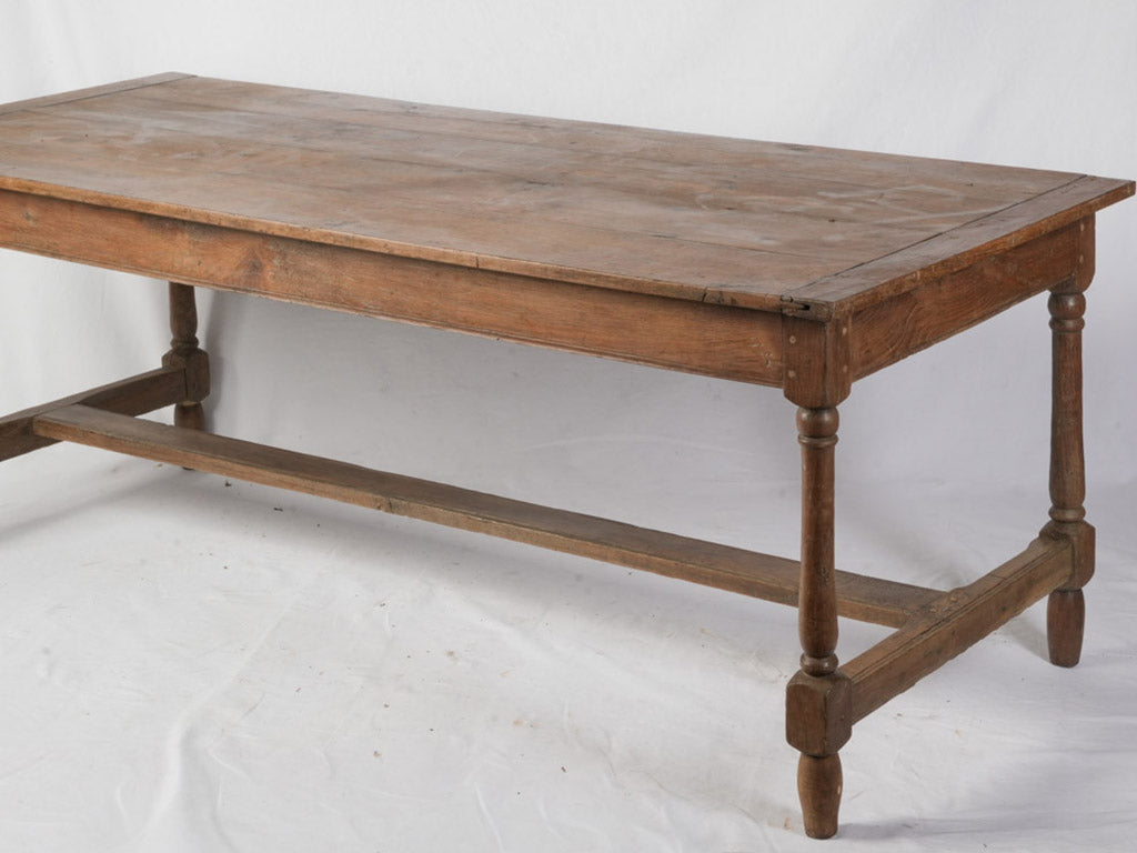 Elegant aged walnut writing desk  