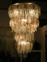 Vintage Italian Murano glass chandelier
