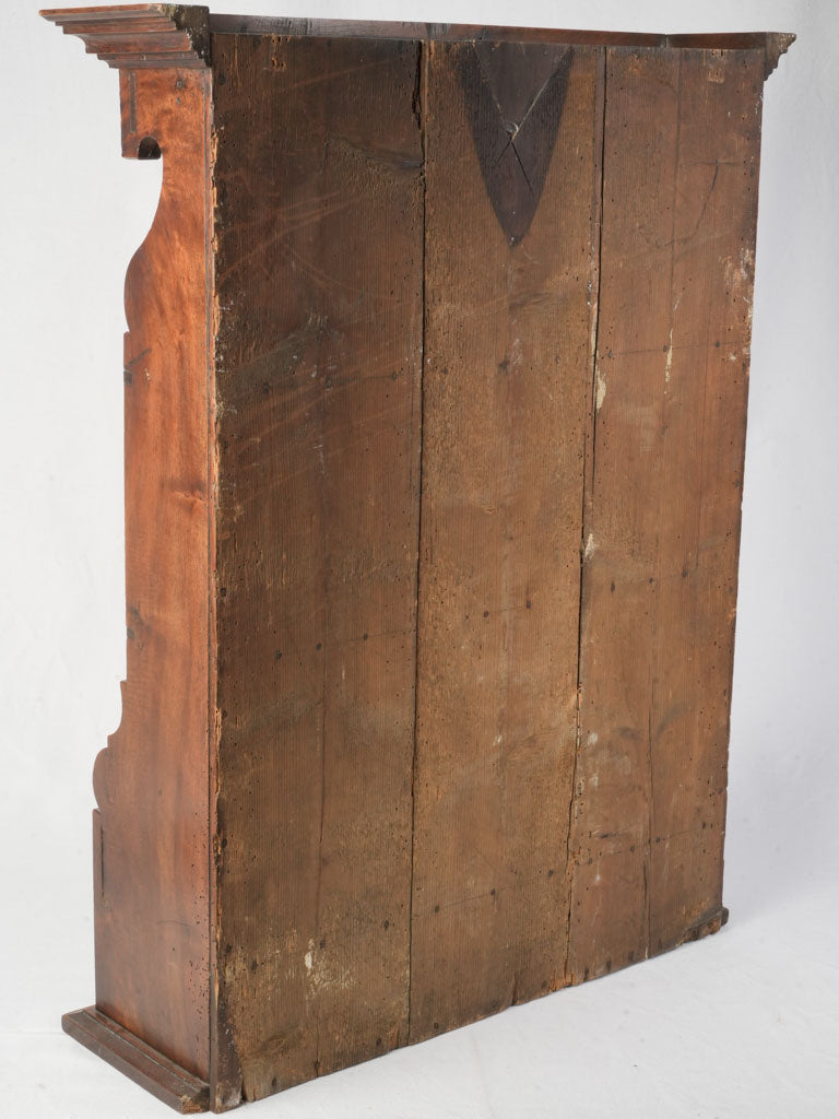 Aged floral brass knob drawers