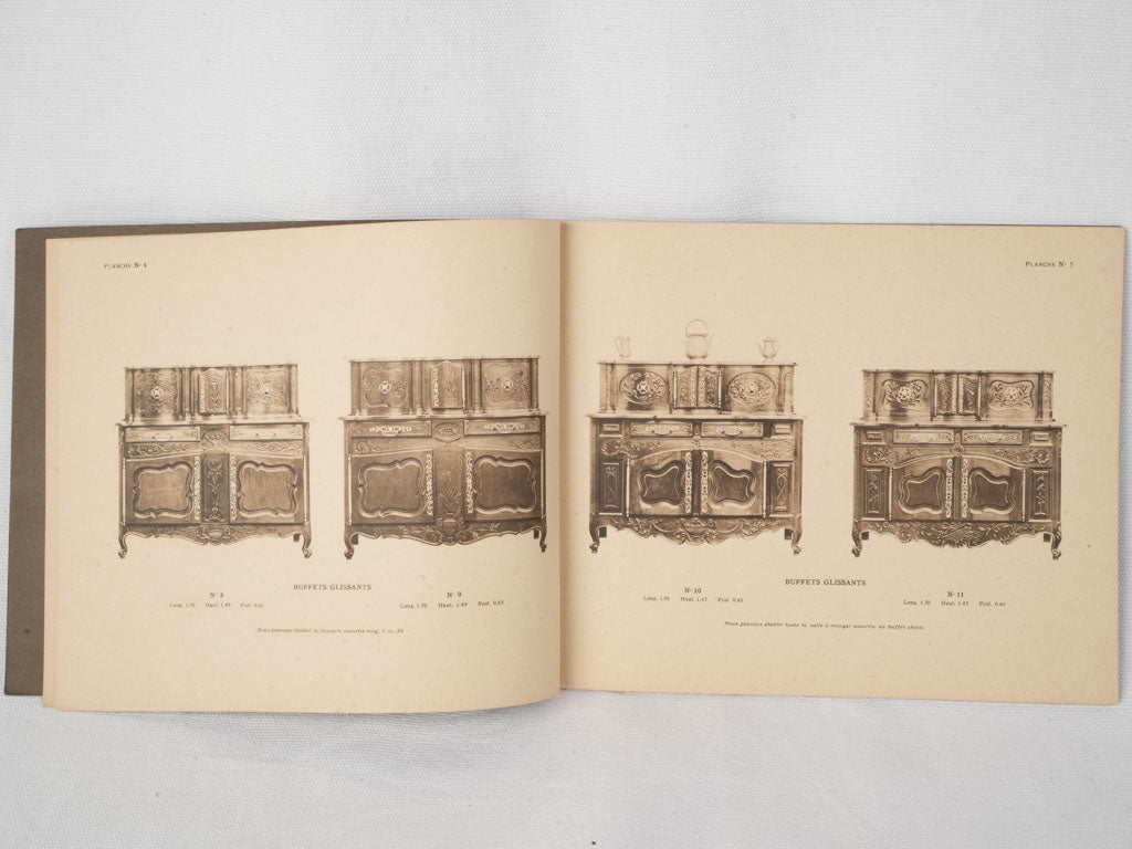 Luxurious walnut patina server 