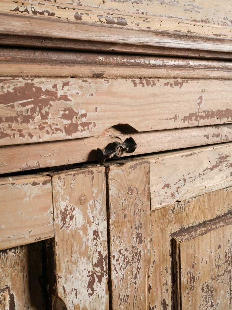 Mineral-toned early 20th-century cabinet  