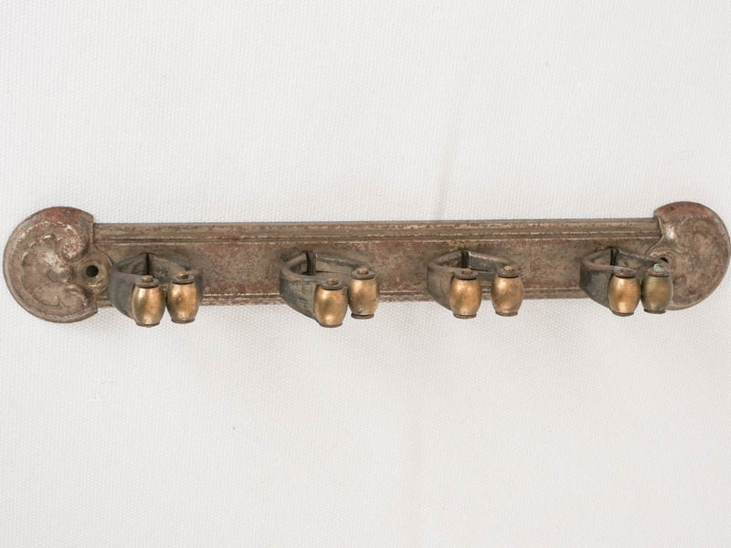 Traditional bronze olivette stick holder