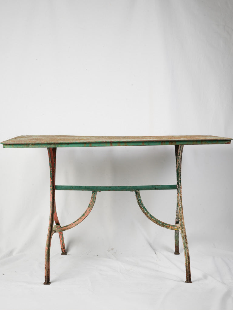 Rustic painted garden table  