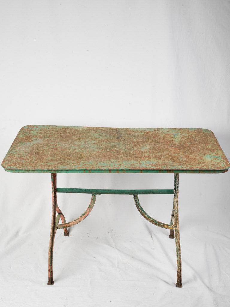Elegant strap-iron garden furniture  