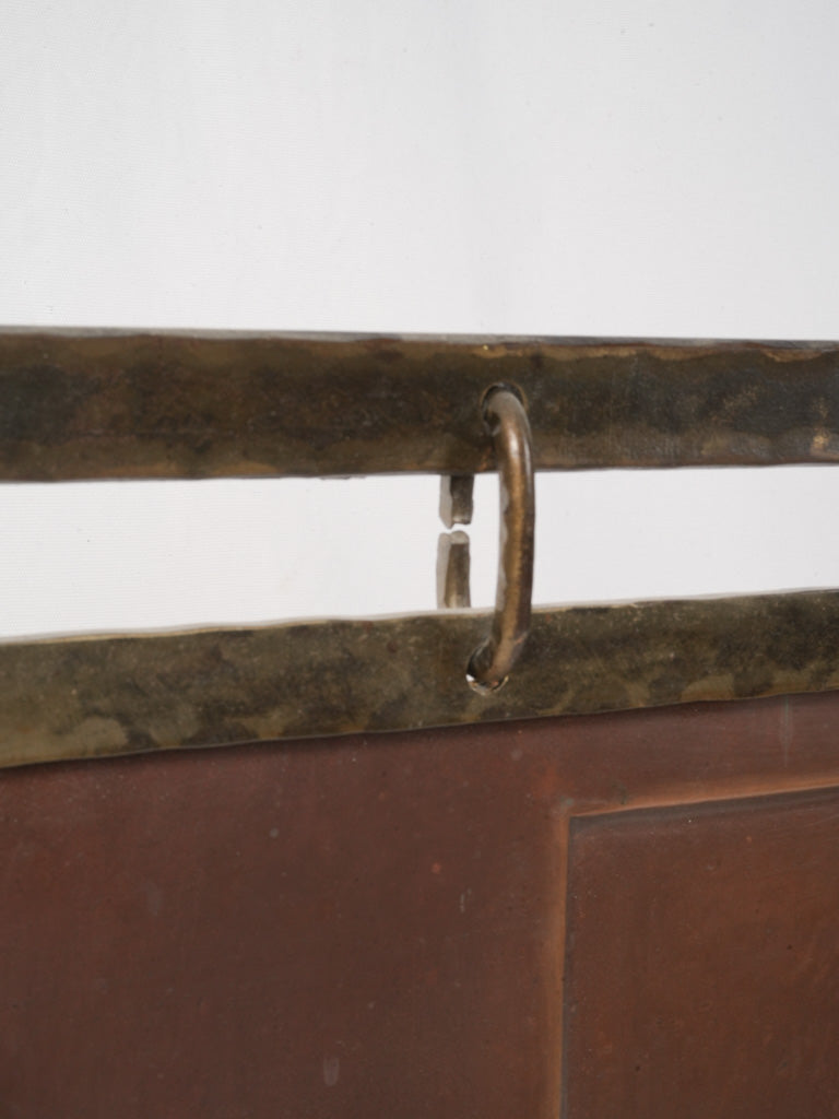 Weighty antique French screen  