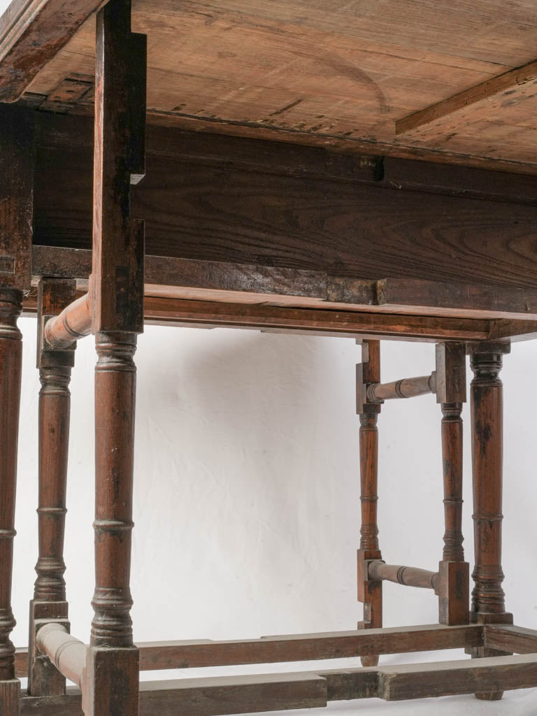 Late 19th-Century French Fruitwood Rectangular Gateleg Table