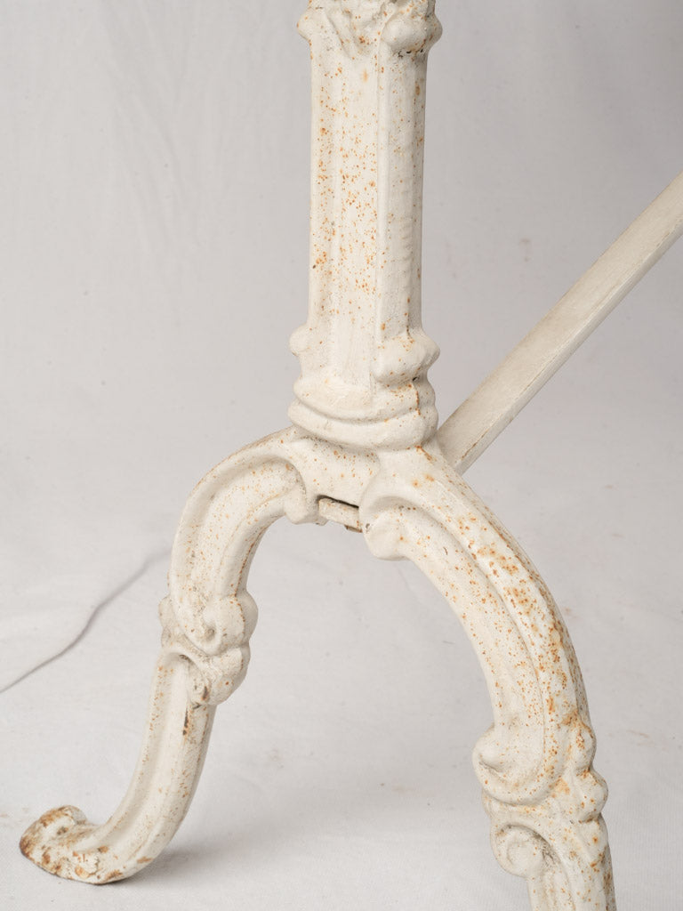 Softly layered paint narrow table  