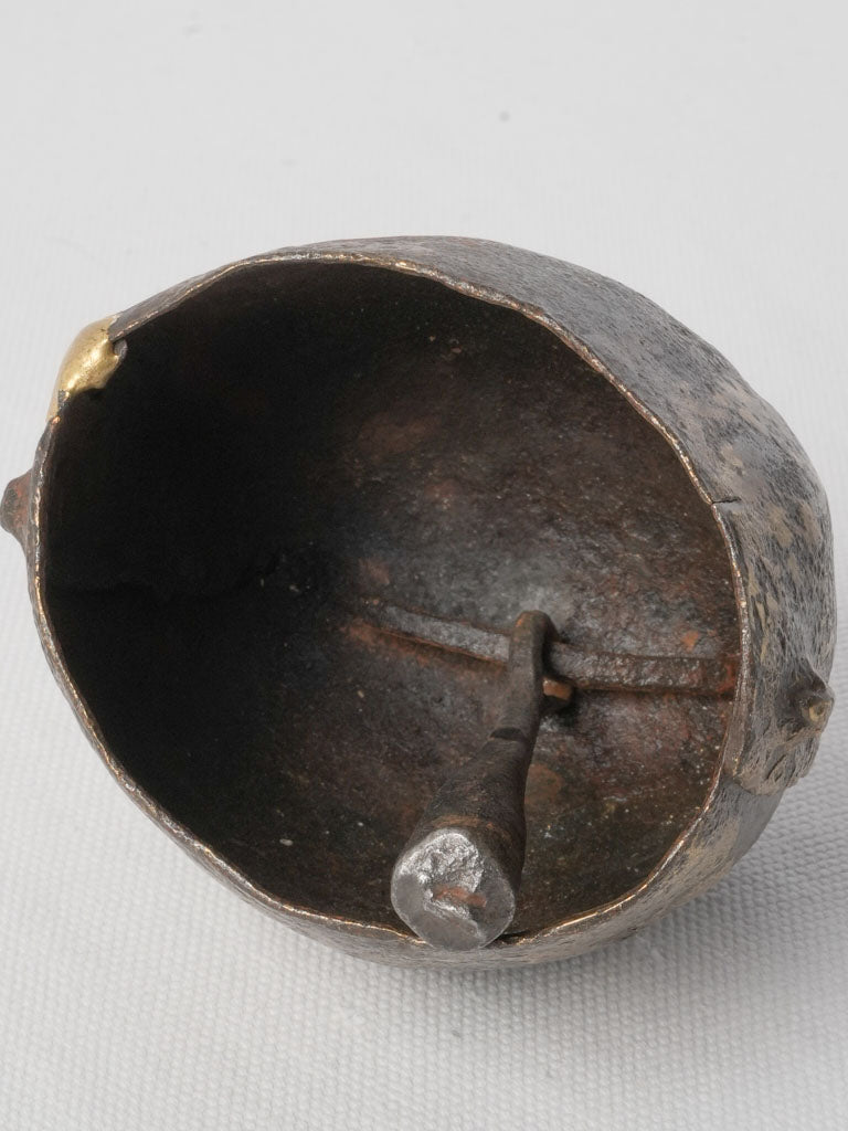 Timeless artisanal French goat bell  