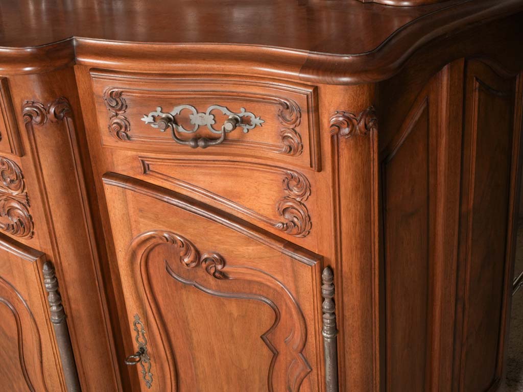 Handsome handcrafted French cabinet 