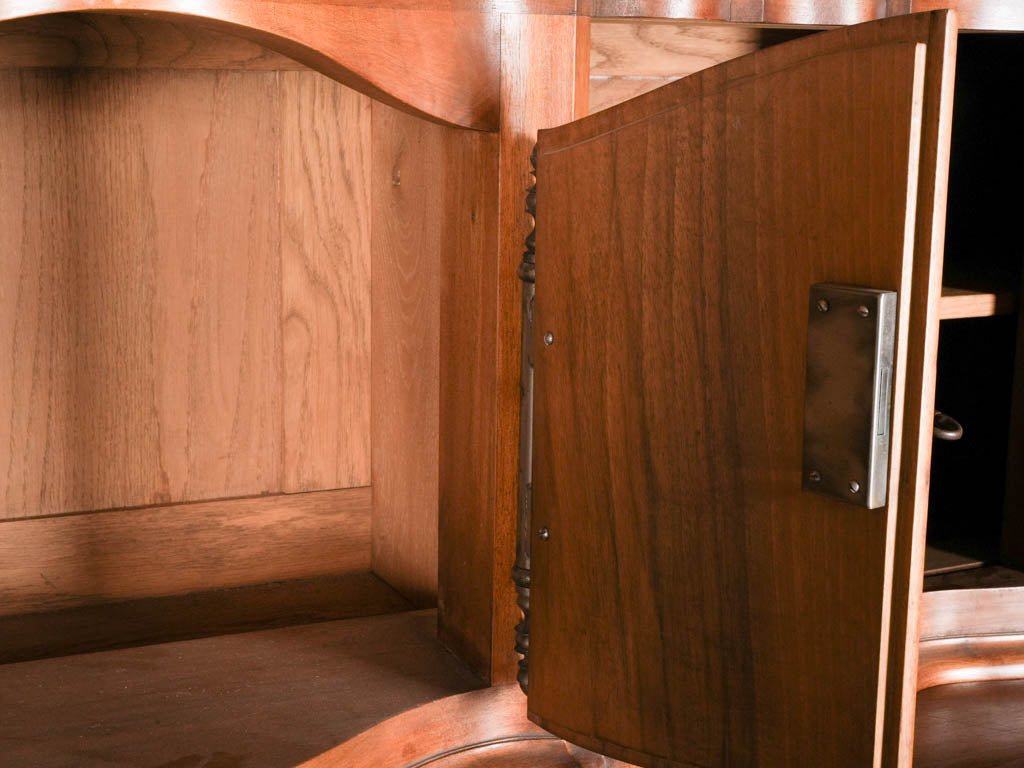 Rich patina walnut furniture