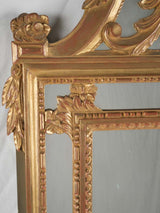 Elegant Bow Crested Louis XVI Mirror