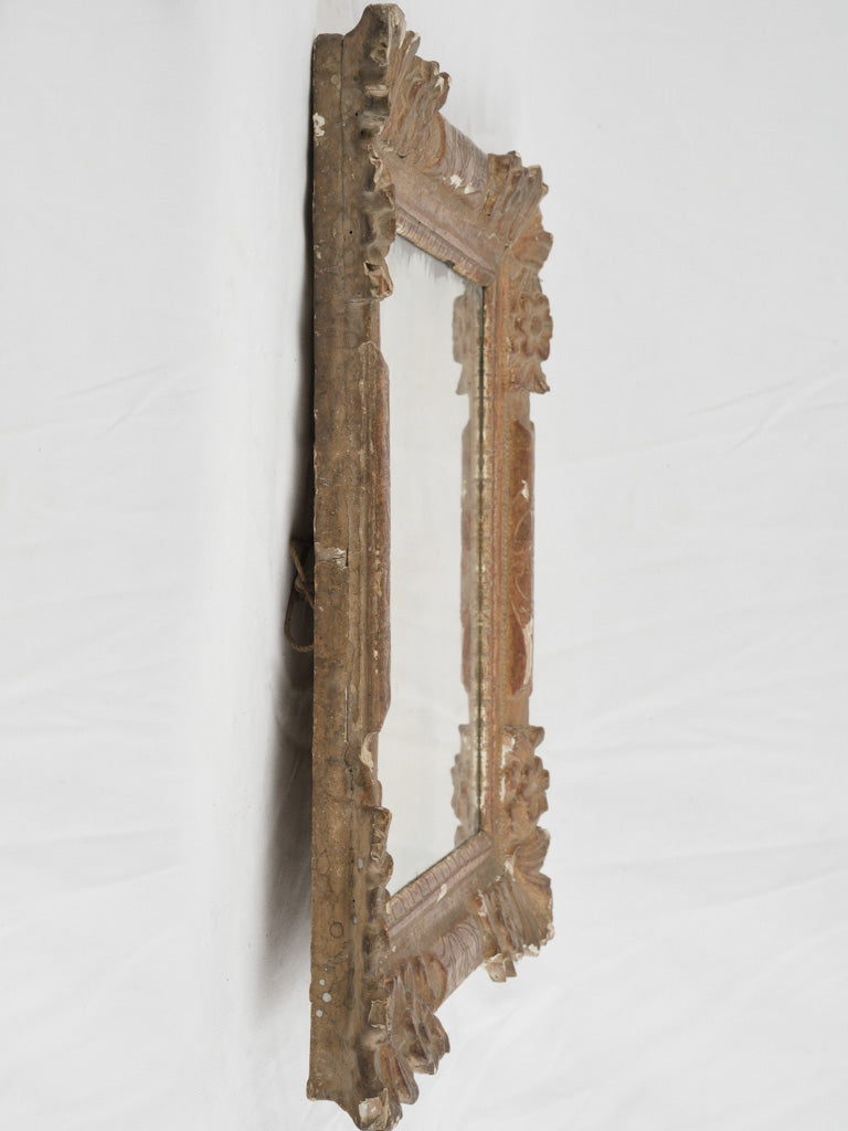 Ornate 18th-Century French Wall Mirror